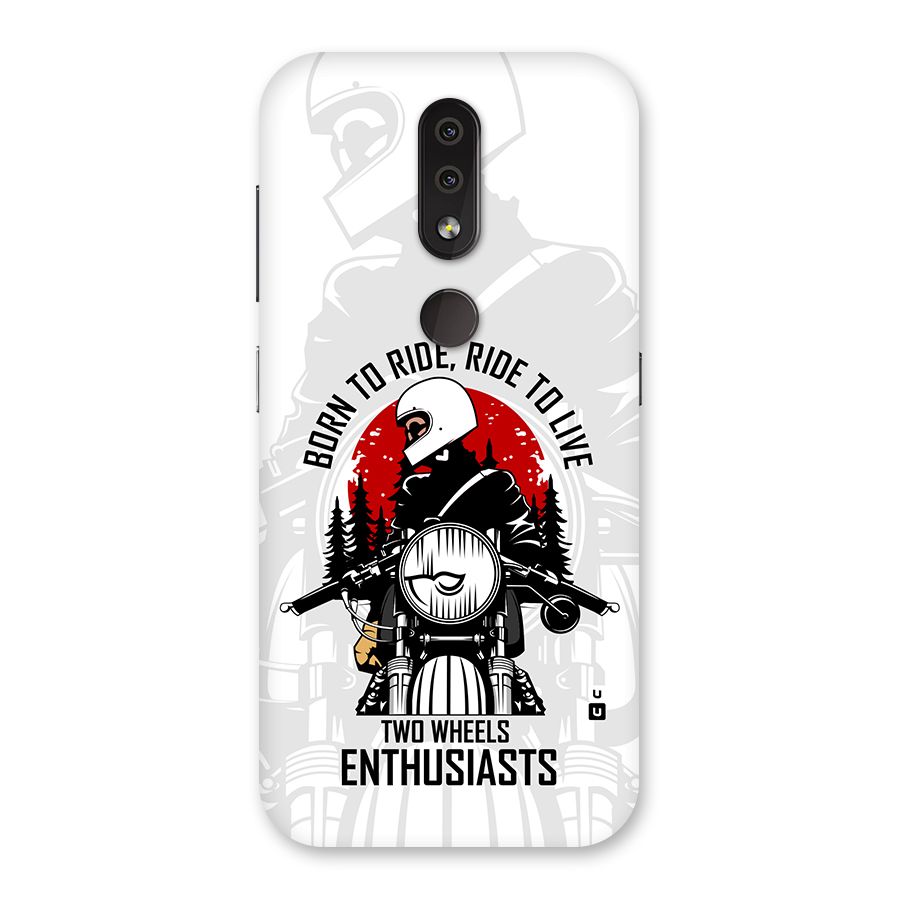 Ride To Live Back Case for Nokia 4.2