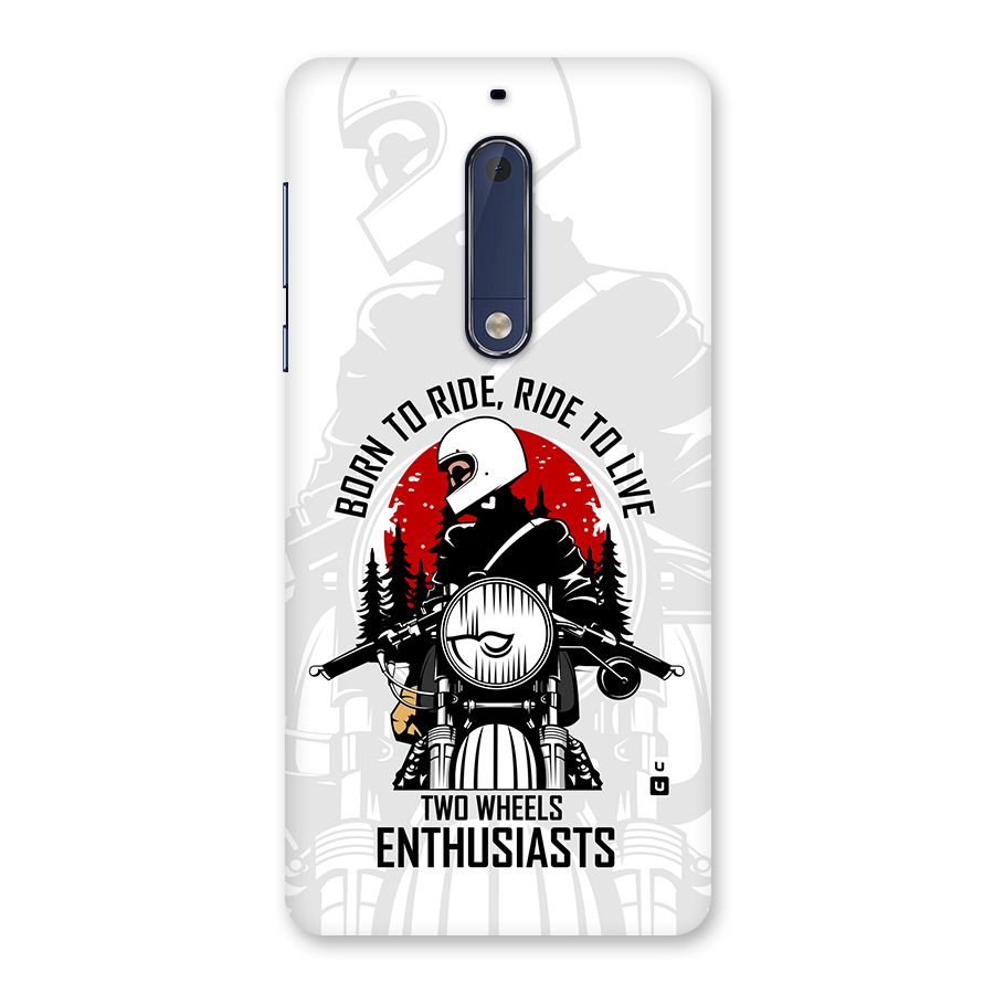 Ride To Live Back Case for Nokia 5