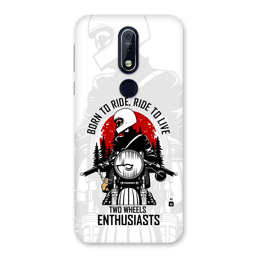 Ride To Live Back Case for Nokia 7.1
