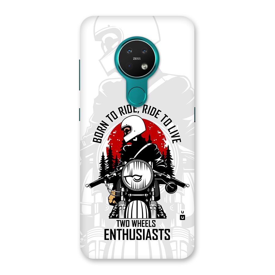 Ride To Live Back Case for Nokia 7.2