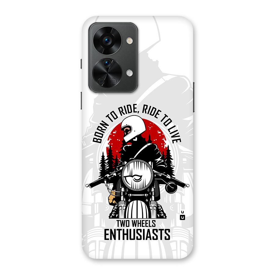 Ride To Live Back Case for OnePlus Nord 2T