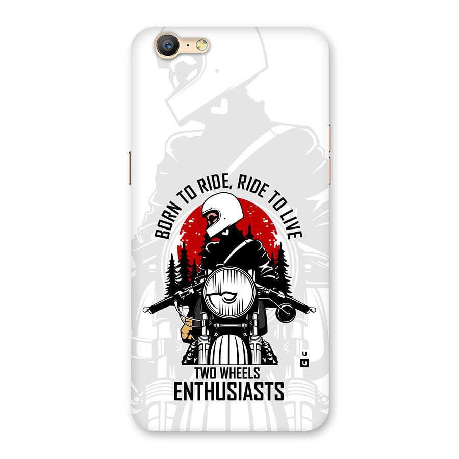 Ride To Live Back Case for Oppo A57