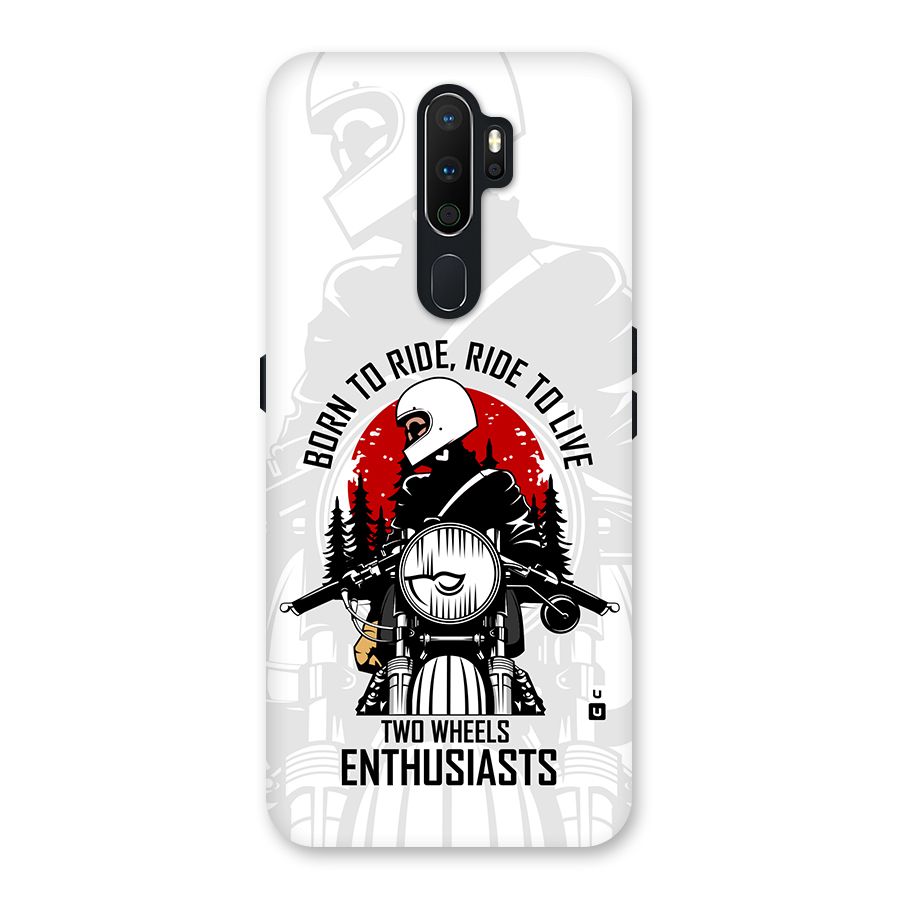 Ride To Live Back Case for Oppo A5 (2020)