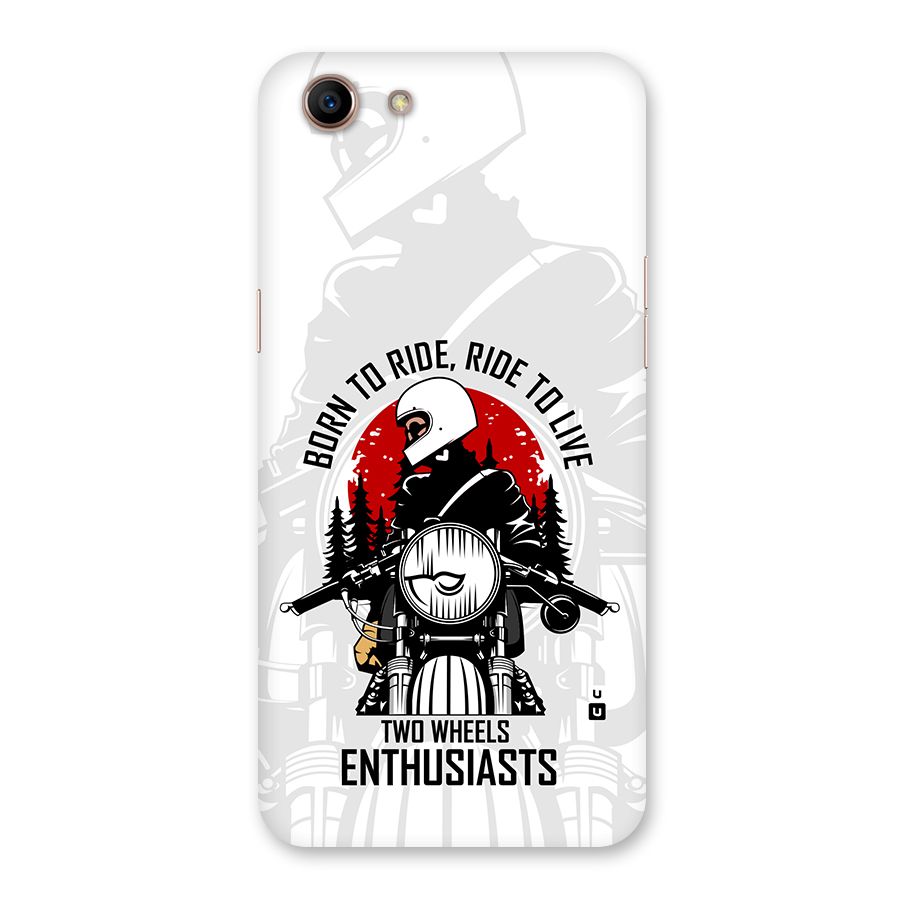 Ride To Live Back Case for Oppo A83 (2018)