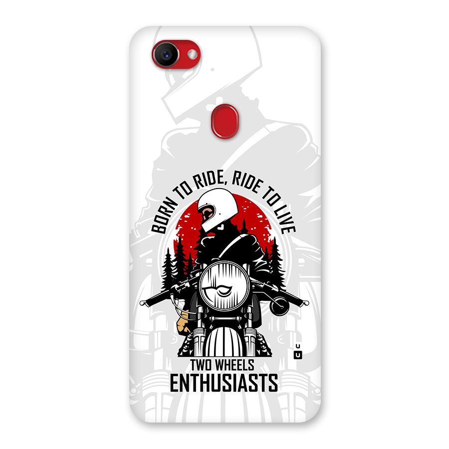 Ride To Live Back Case for Oppo F7