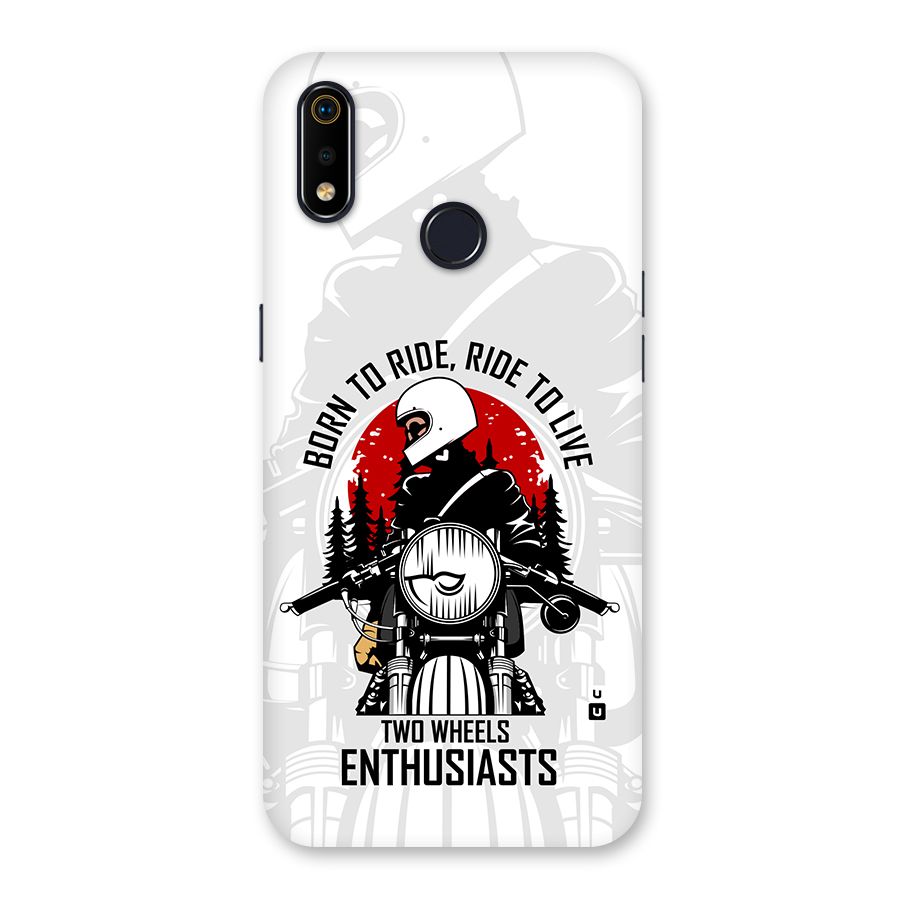 Ride To Live Back Case for Realme 3i