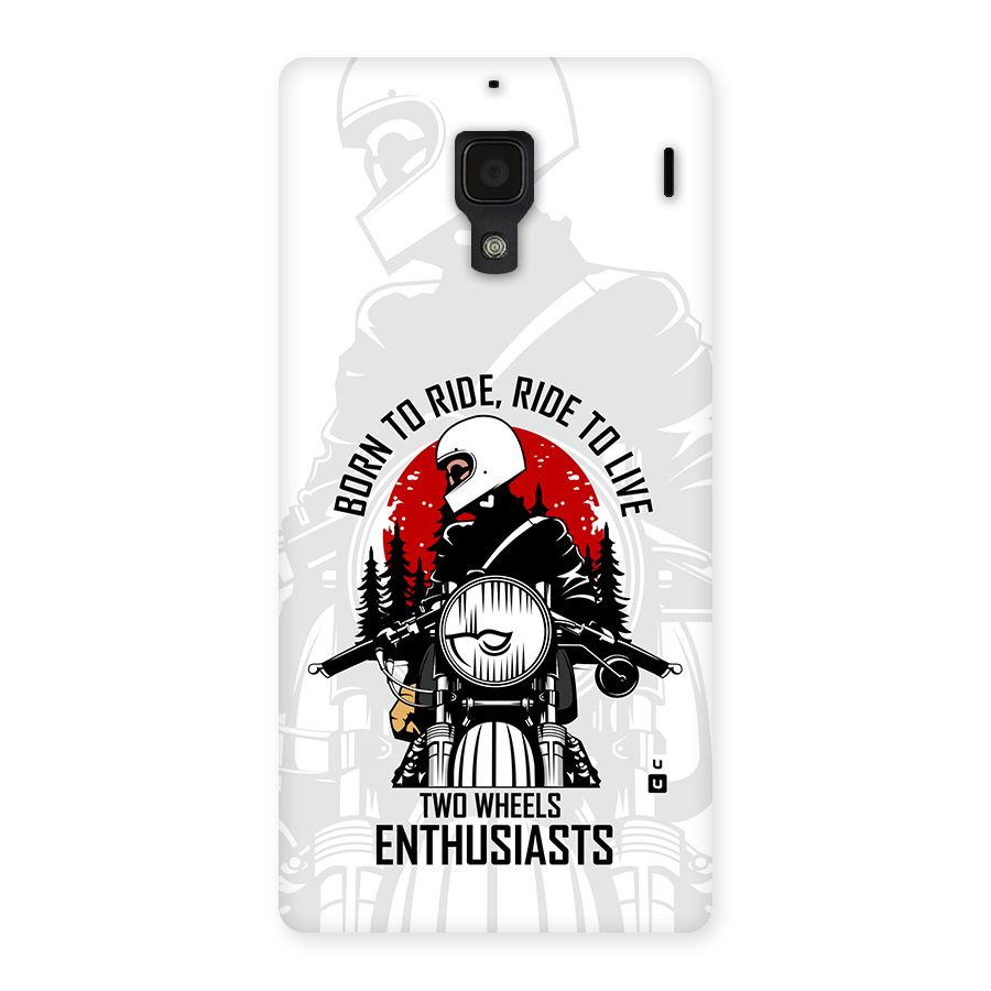 Ride To Live Back Case for Redmi 1s