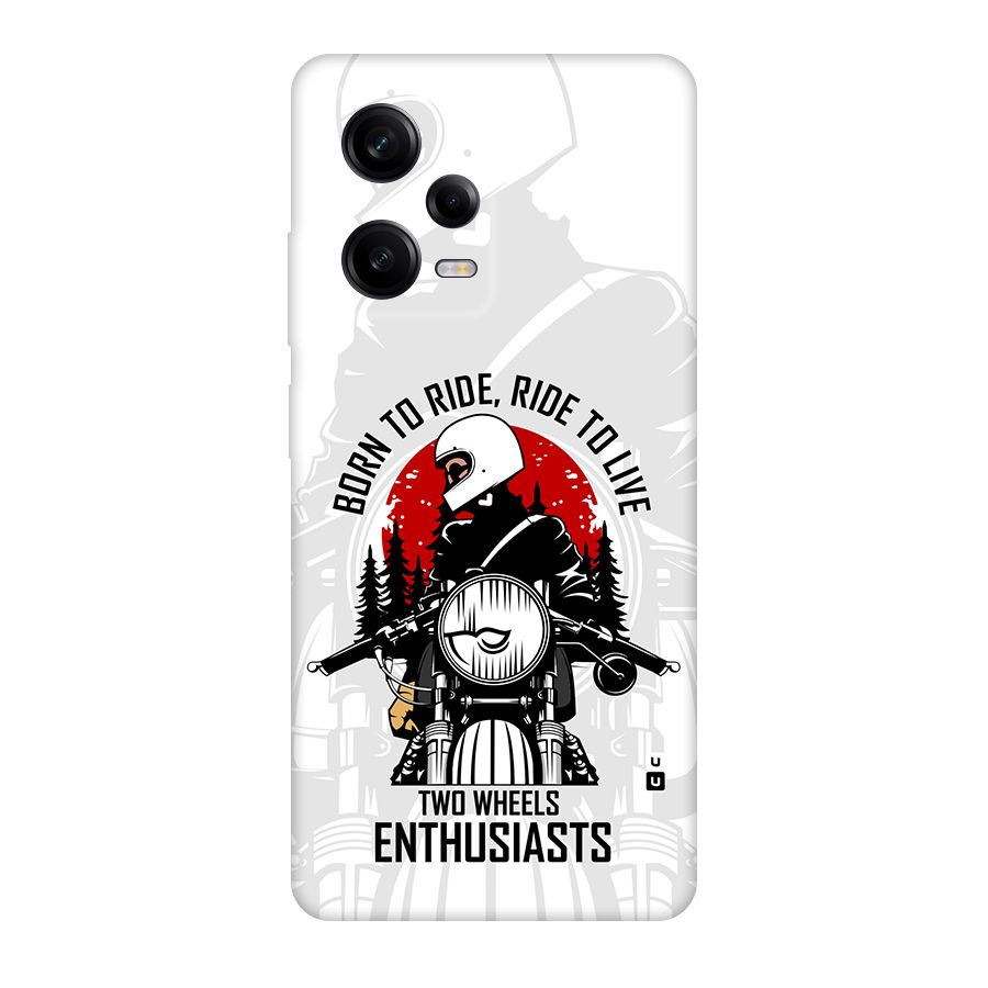 Ride To Live Back Case for Redmi Note 12 Pro