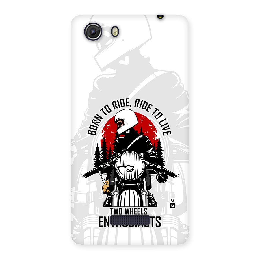 Ride To Live Back Case for Unite 3