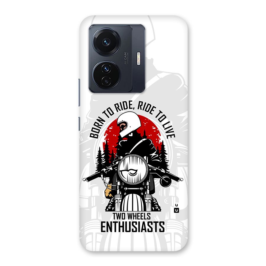 Ride To Live Back Case for Vivo T1 Pro