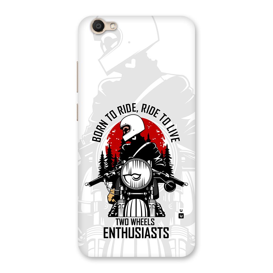 Ride To Live Back Case for Vivo V5