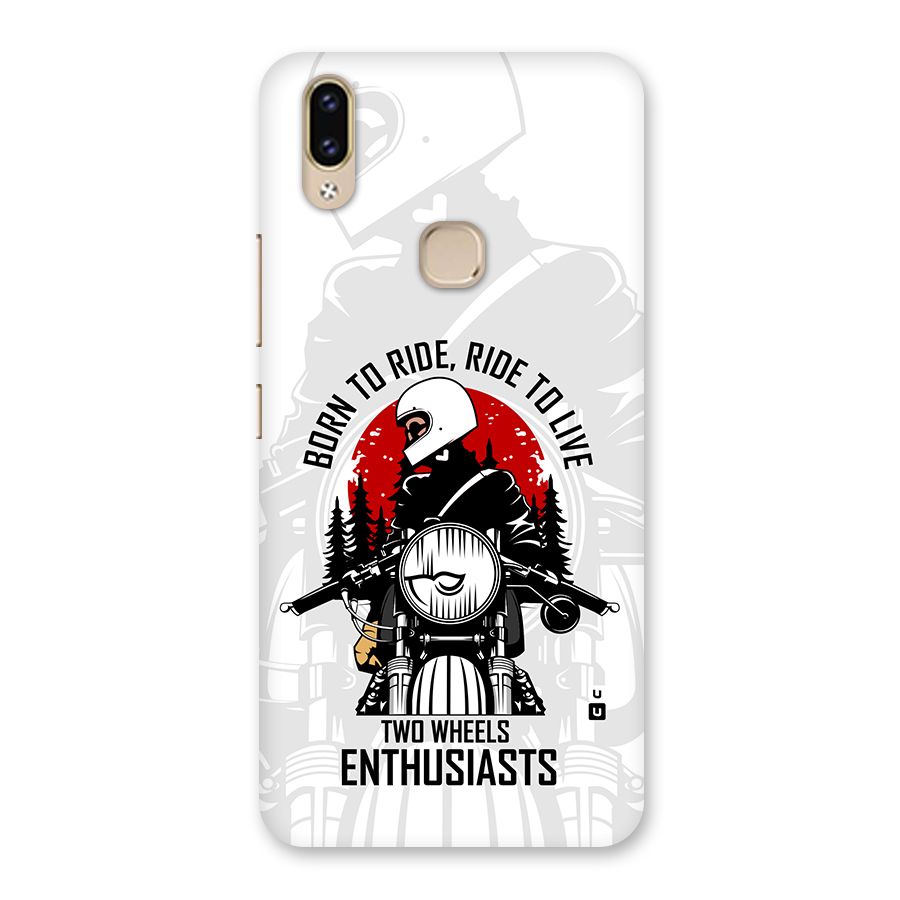 Ride To Live Back Case for Vivo V9