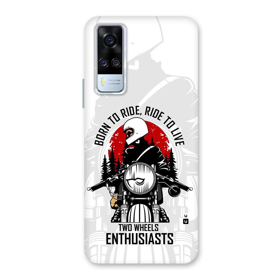 Ride To Live Back Case for Vivo Y51A