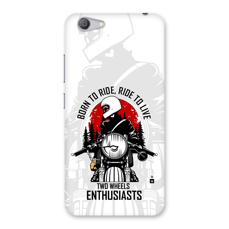 Ride To Live Back Case for Vivo Y53