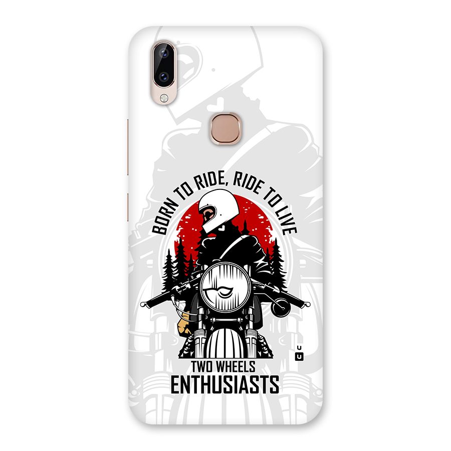 Ride To Live Back Case for Vivo Y83 Pro