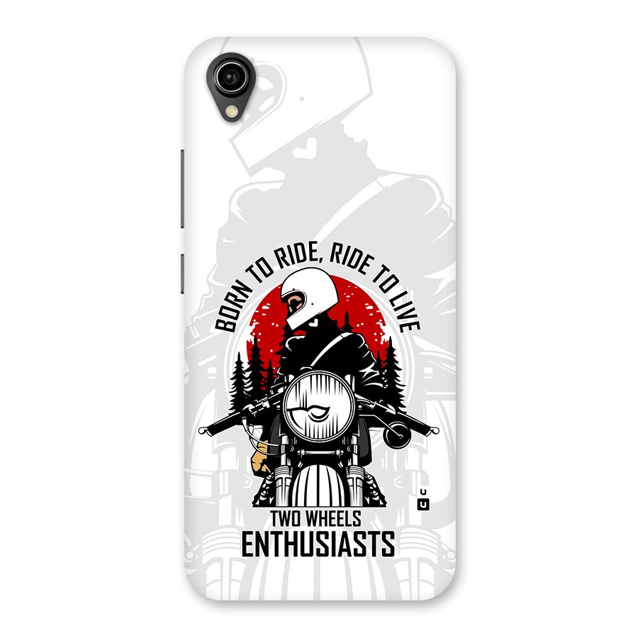 Ride To Live Back Case for Vivo Y90
