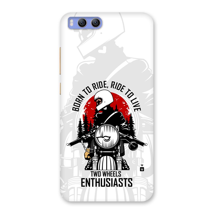 Ride To Live Back Case for Xiaomi Mi 6
