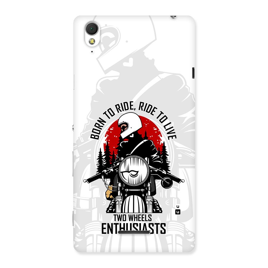Ride To Live Back Case for Xperia T3