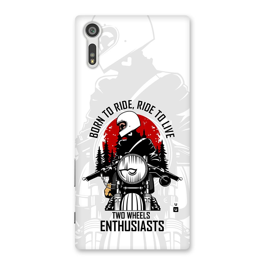 Ride To Live Back Case for Xperia XZ