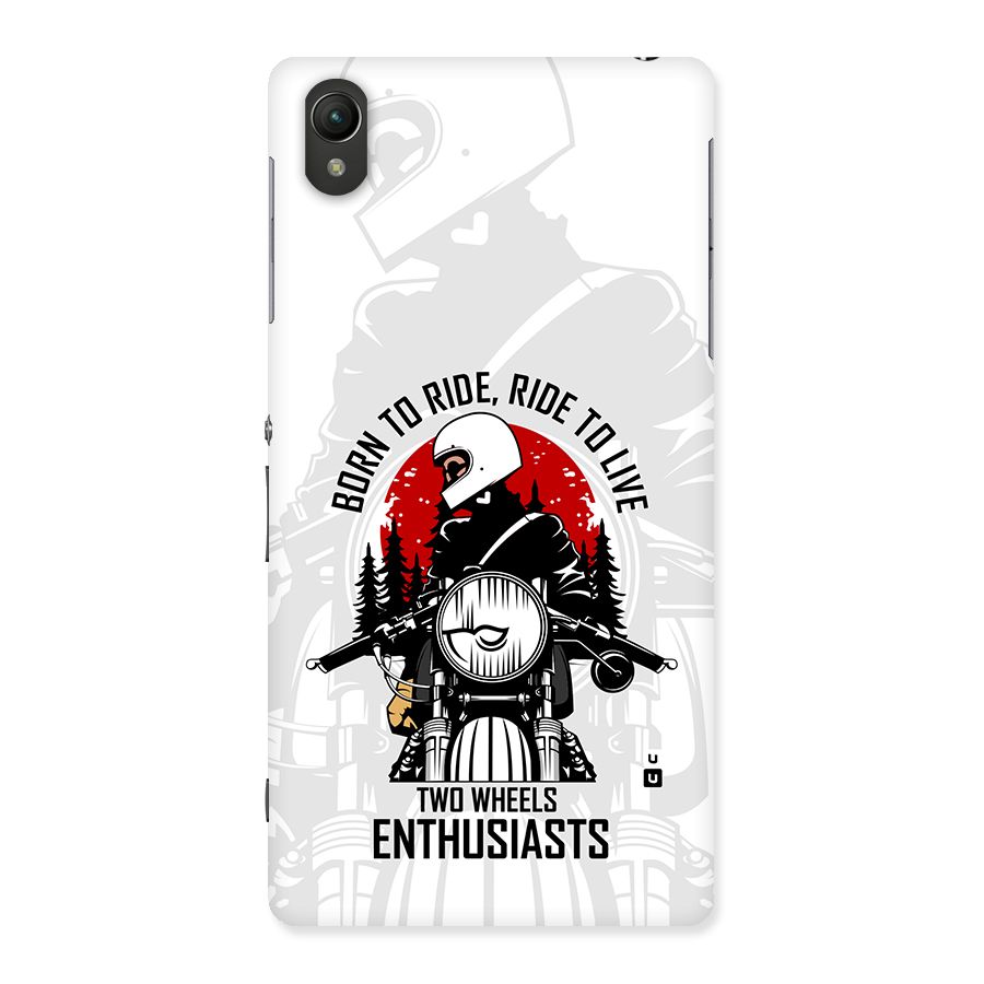 Ride To Live Back Case for Xperia Z2