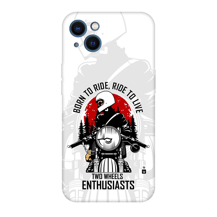 Ride To Live Back Case for iPhone 13
