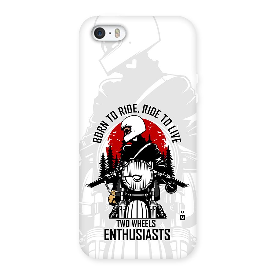Ride To Live Back Case for iPhone SE 2016