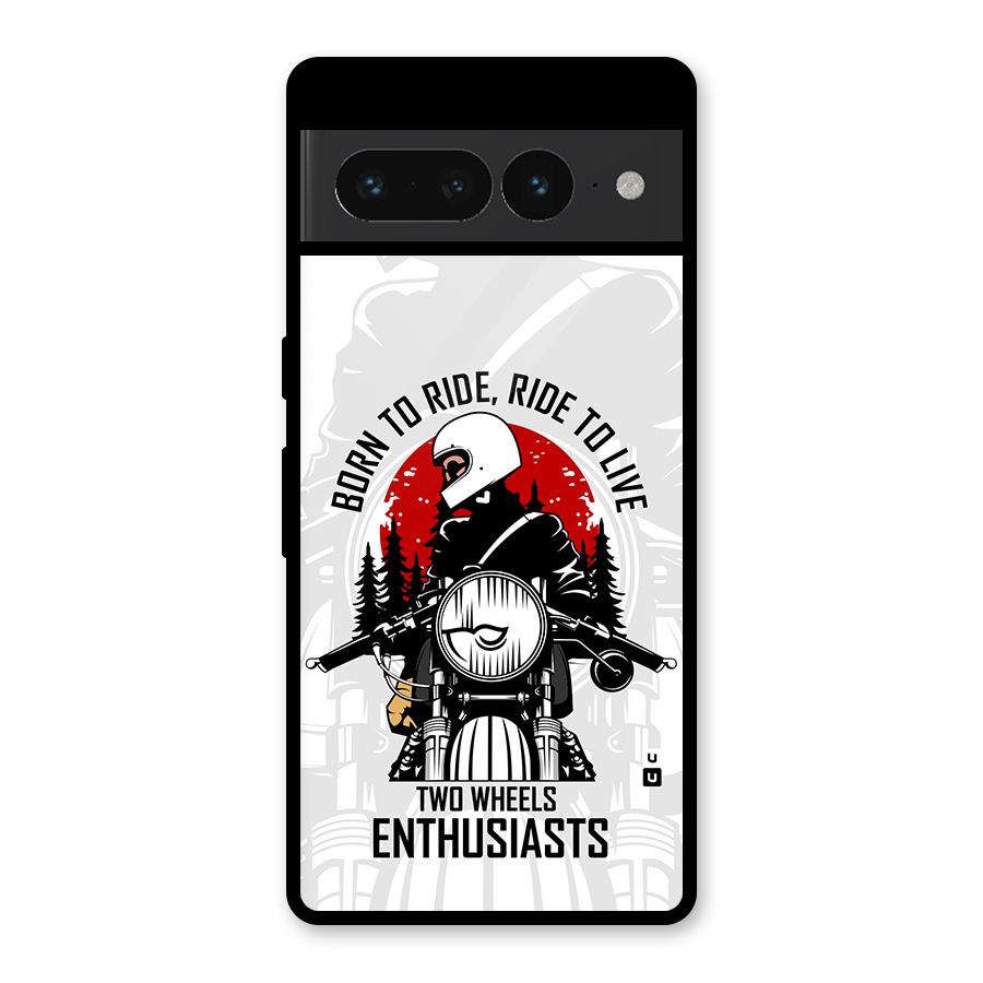 Ride To Live Glass Back Case for Google Pixel 7 Pro