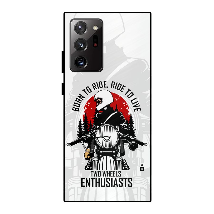 Ride To Live Metal Back Case for Galaxy Note 20 Ultra 5G