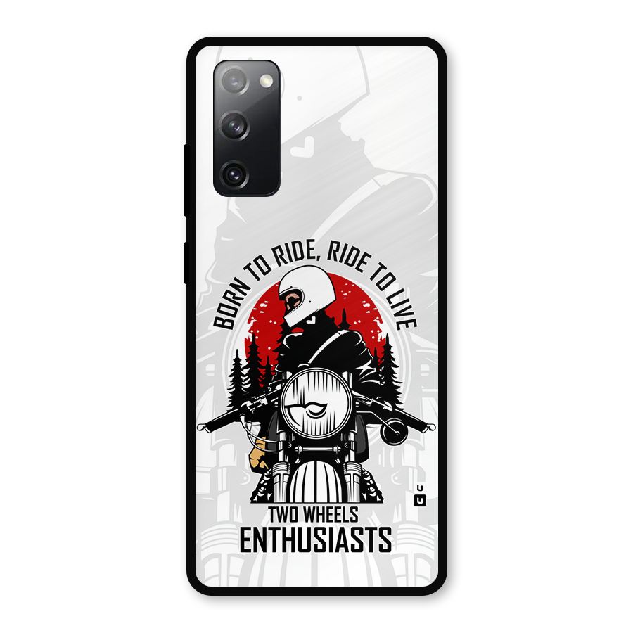 Ride To Live Metal Back Case for Galaxy S20 FE 5G