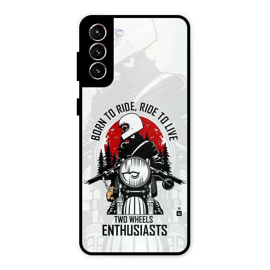 Ride To Live Metal Back Case for Galaxy S21 Plus