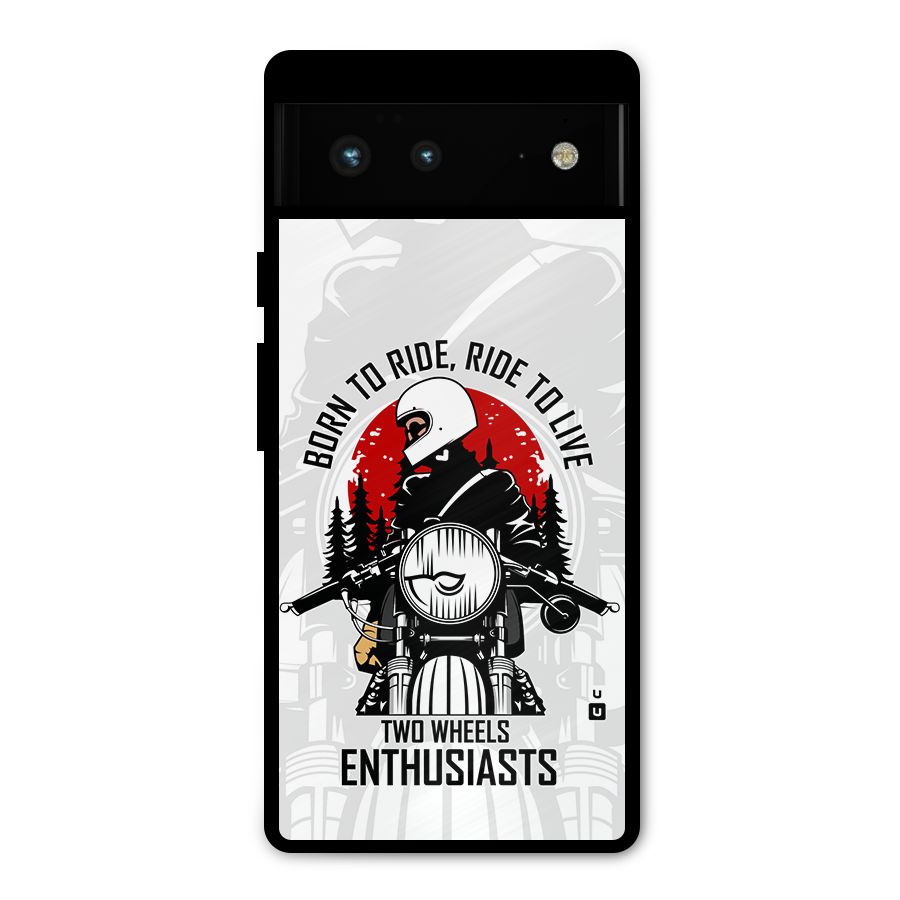 Ride To Live Metal Back Case for Google Pixel 6