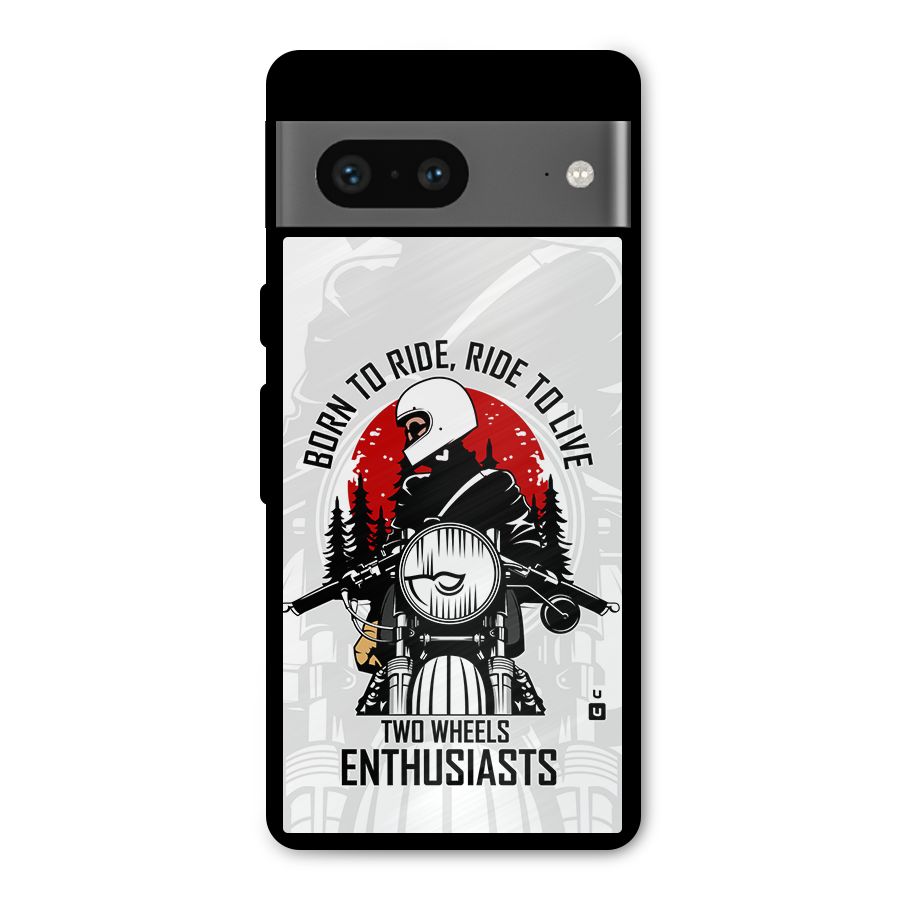 Ride To Live Metal Back Case for Google Pixel 7