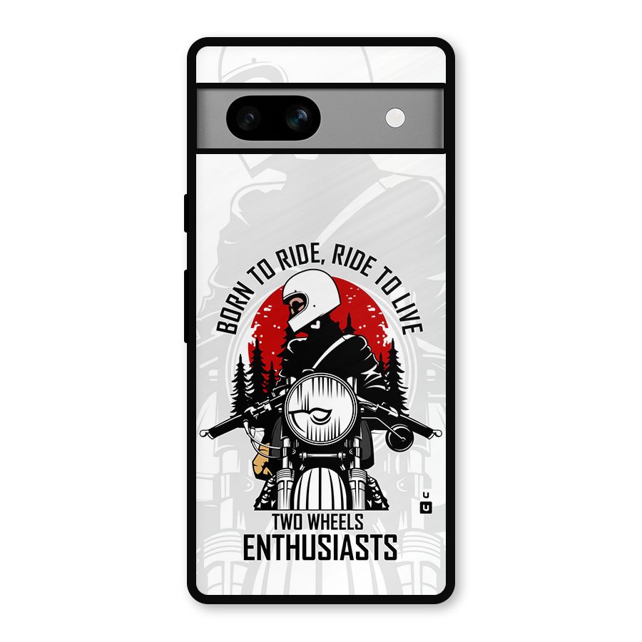 Ride To Live Metal Back Case for Google Pixel 7a