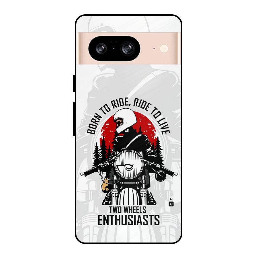 Ride To Live Metal Back Case for Google Pixel 8
