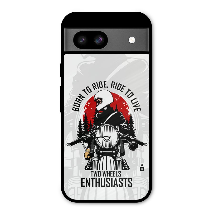 Ride To Live Metal Back Case for Google Pixel 8a