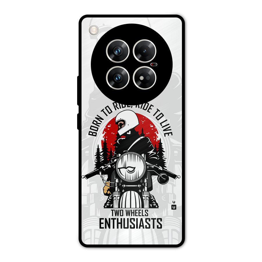 Ride To Live Metal Back Case for Infinix Zero 40 5G