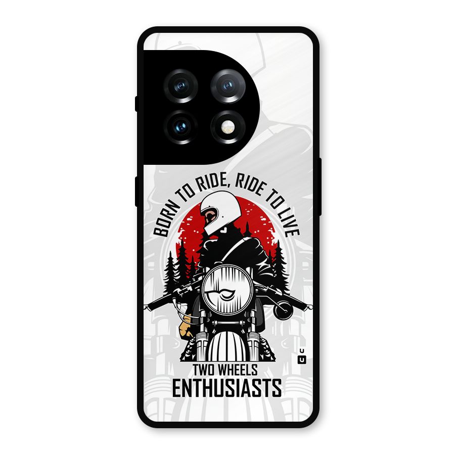 Ride To Live Metal Back Case for OnePlus 11