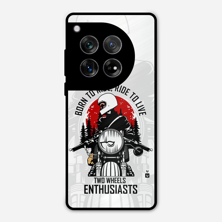 Ride To Live Metal Back Case for OnePlus 12