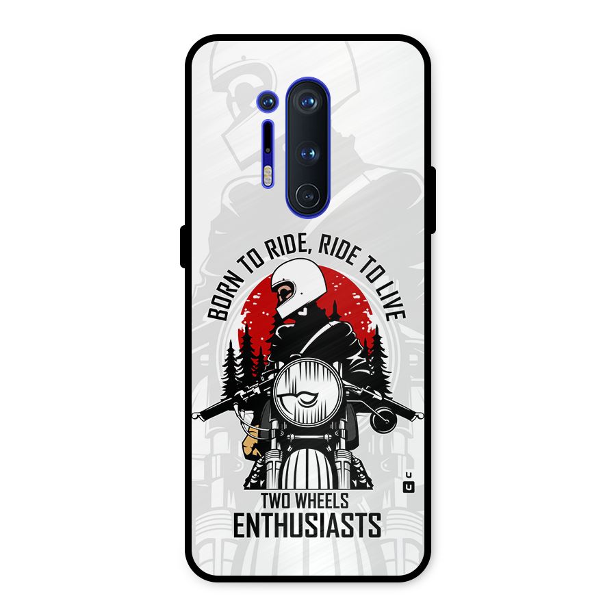 Ride To Live Metal Back Case for OnePlus 8 Pro