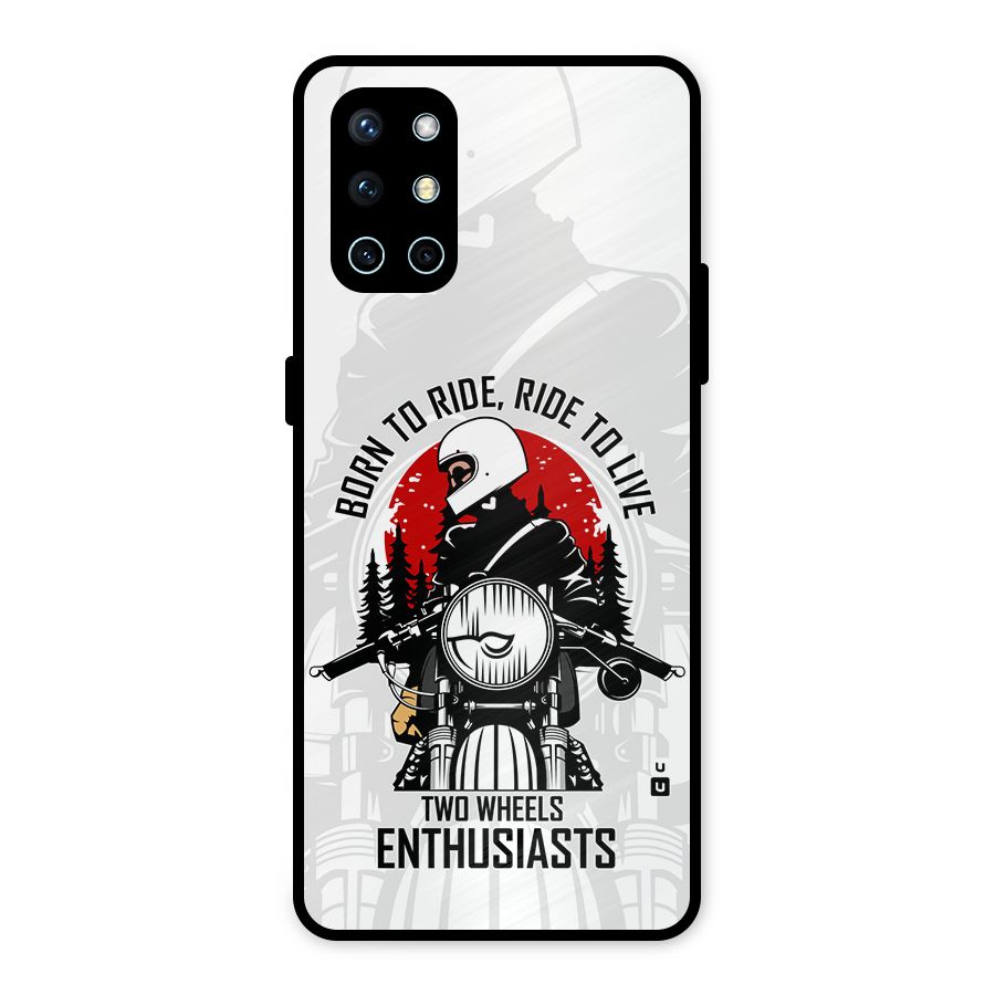 Ride To Live Metal Back Case for OnePlus 9R