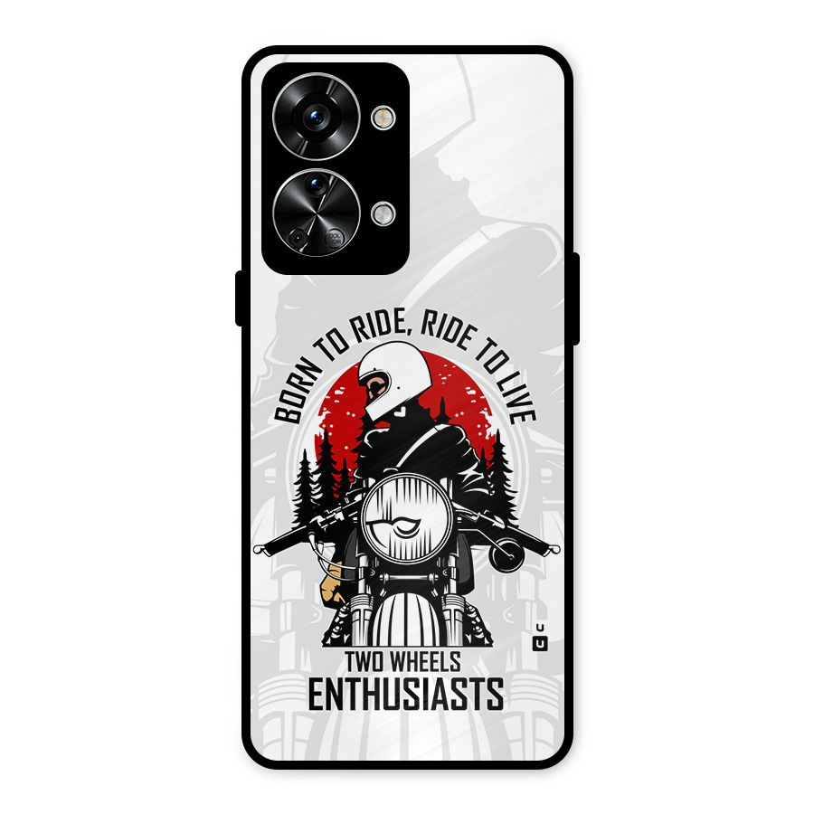 Ride To Live Metal Back Case for OnePlus Nord 2T
