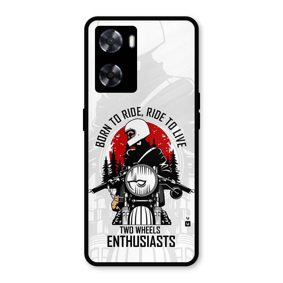 Ride To Live Metal Back Case for OnePlus Nord N20 SE
