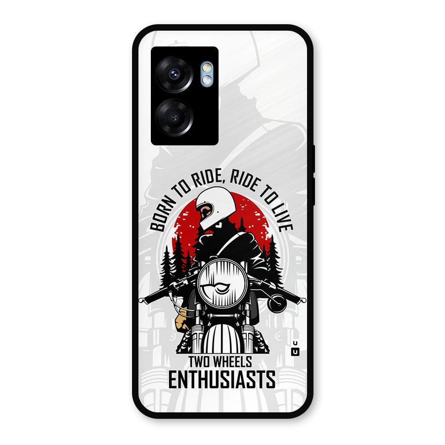 Ride To Live Metal Back Case for Oppo K10 (5G)