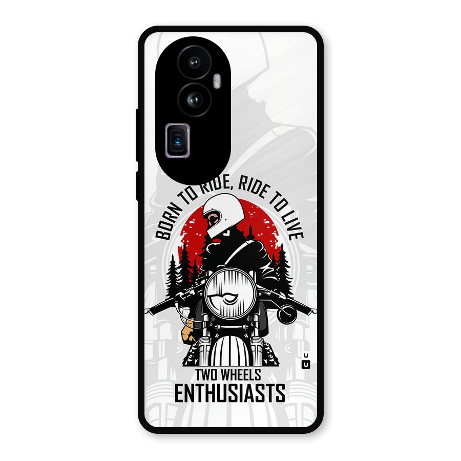 Ride To Live Metal Back Case for Oppo Reno10 Pro Plus