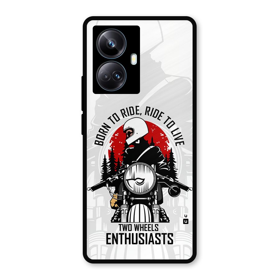 Ride To Live Metal Back Case for Realme 10 Pro Plus