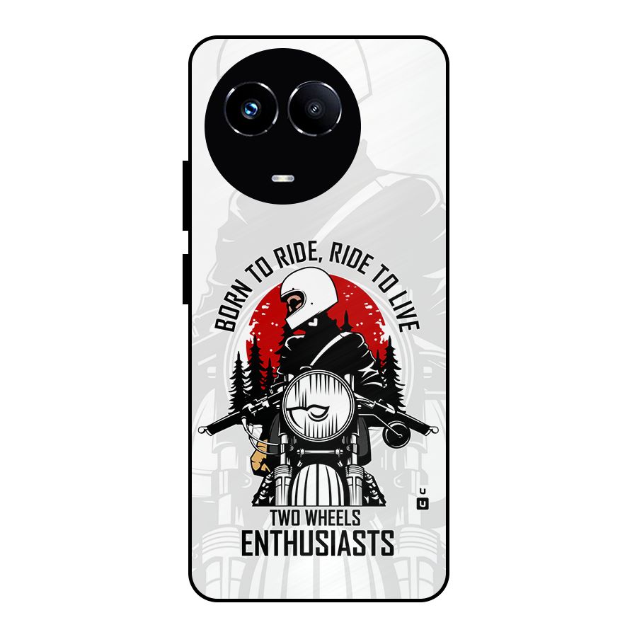Ride To Live Metal Back Case for Realme 11 5G