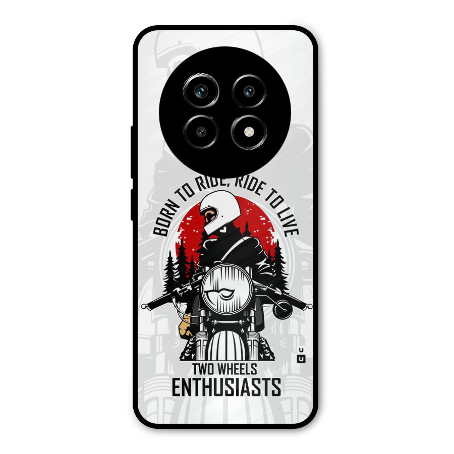 Ride To Live Metal Back Case for Realme 13 Pro