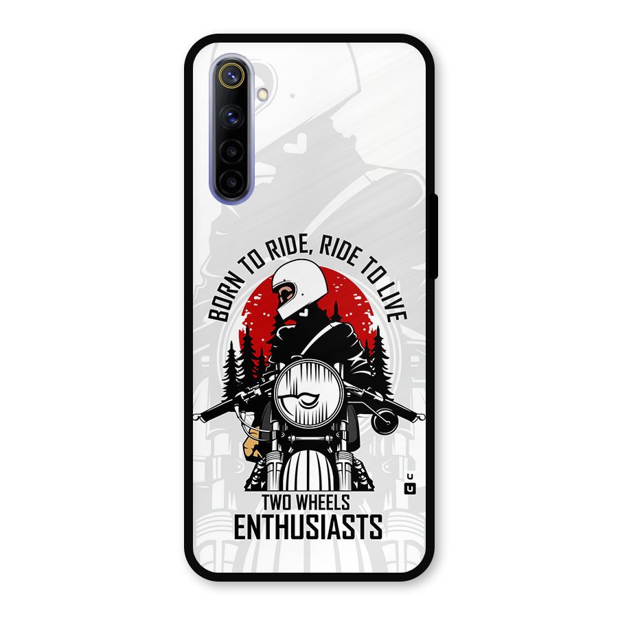 Ride To Live Metal Back Case for Realme 6i