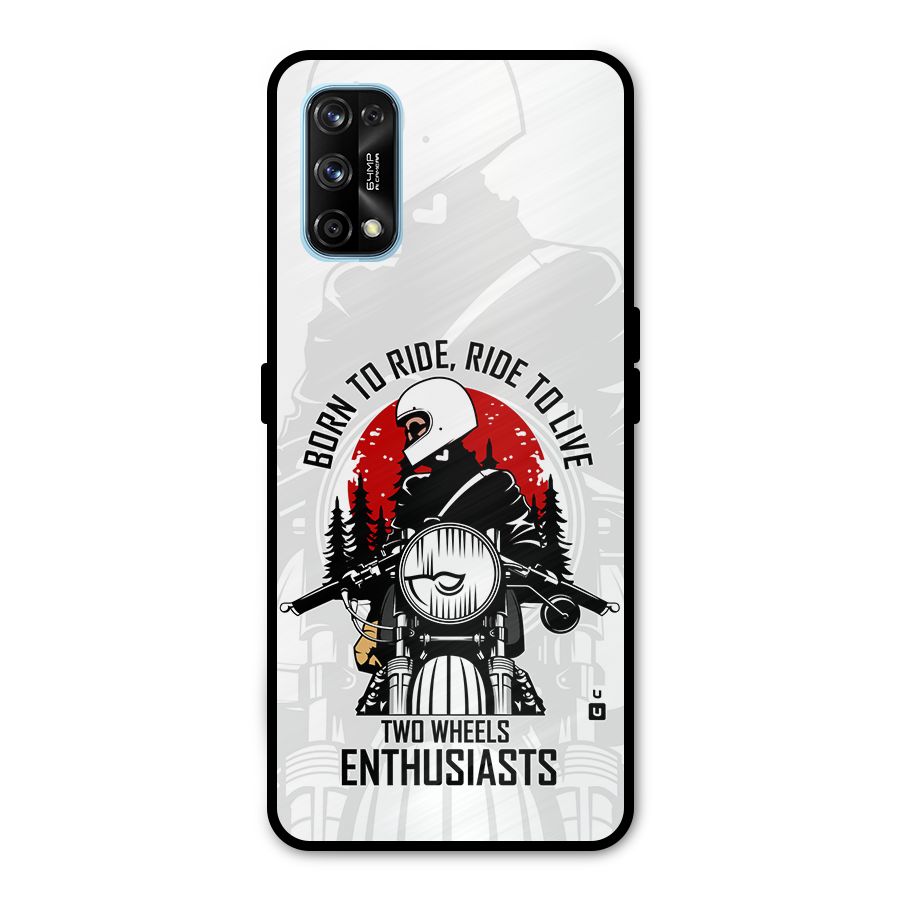 Ride To Live Metal Back Case for Realme 7 Pro
