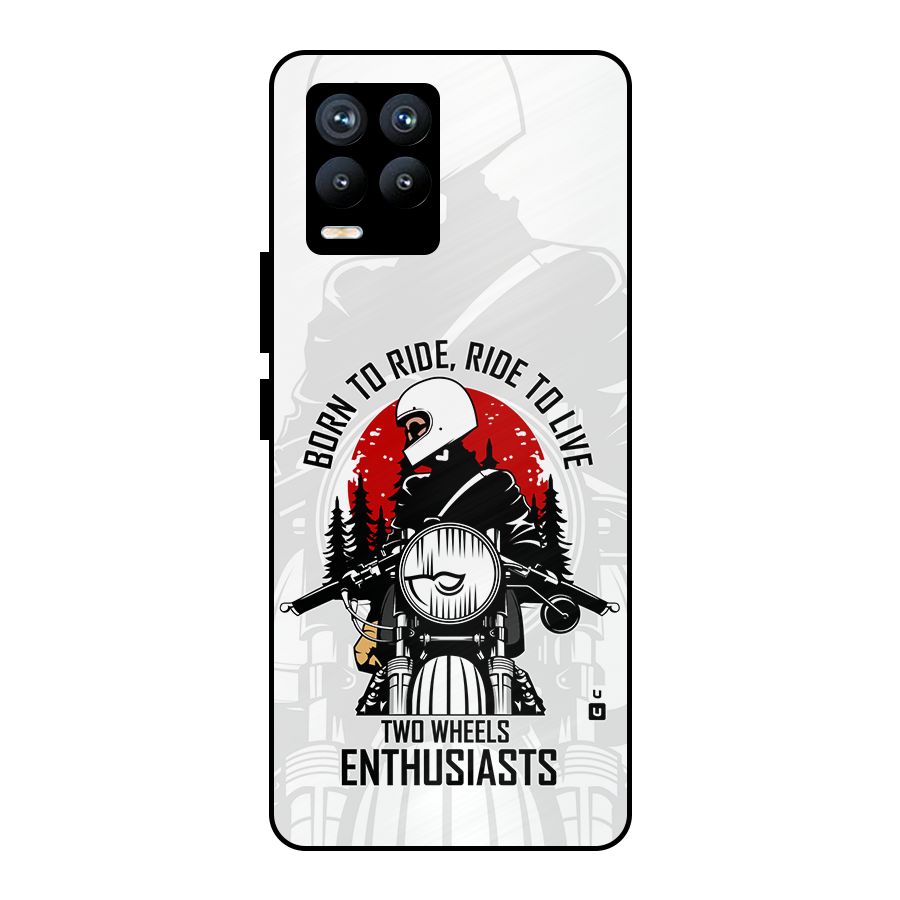 Ride To Live Metal Back Case for Realme 8 Pro